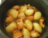 チキンとトロトロ玉ねぎの甘辛煮作り方5写真