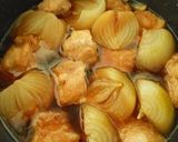 チキンとトロトロ玉ねぎの甘辛煮作り方6写真
