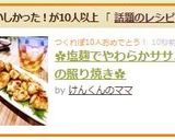✿塩麹でやわらかササミの照り焼き✿作り方6写真