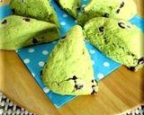 HMで春色★抹茶チョコスコーン作り方6写真