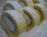 ふわふわ☆プレーンロールケーキ作り方14写真