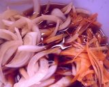 素揚げ卵と新たまねぎの南蛮漬け♪作り方1写真