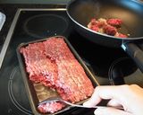 すぐ出来る☆お肉ゴロゴロのミートソース作り方1写真