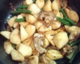 簡単☆豚バラと長芋のほくほく丼!!作り方3写真