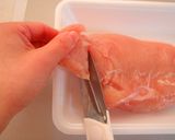 お肉はハサミでラクラク下ごしらえ作り方2写真
