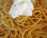 和風なめ茸おろしペペロンチーノ作り方5写真