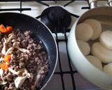 大根と挽肉のトロ旨煮作り方2写真