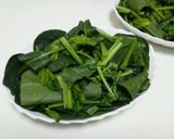 ほうれん草とあったかキノコのサラダ作り方3写真