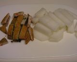大根とさつま揚げの煮物作り方1写真