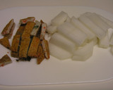 大根とさつま揚げの煮物作り方1写真