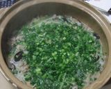 鶏ごぼう雑炊作り方4写真