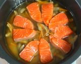 鮭の炊き込みご飯作り方4写真