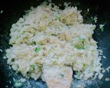 塩麹チャーハンわさび菜入り作り方8写真