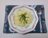 塩麹チャーハンわさび菜入り作り方9写真