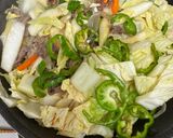 石焼きビビンバの中丼風作り方5写真