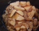 おばあちゃんの味☆筍と油揚げの煮物☆作り方3写真