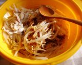 シリコン鍋★ささみの甘味噌和え作り方2写真