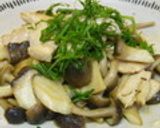 ささみときのこのバター醤油炒め作り方8写真