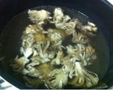 きのこと豚肉の山葵醤油和え作り方1写真