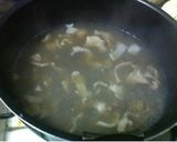 きのこと豚肉の山葵醤油和え作り方2写真