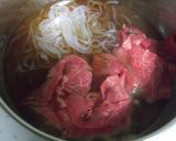 すき焼き丼作り方1写真