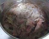 すき焼き丼作り方2写真