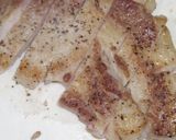 やわらかポークソテーにんにくバター醤油味作り方5写真