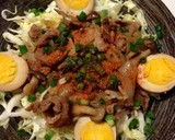 リメイク余った角煮のお汁と煮卵でトン丼作り方4写真