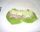 手抜き料理の定番。まぐろとアボカドの生春巻き♪作り方3写真