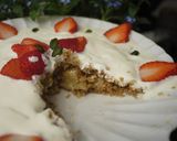 残りパン粉をリメイク☆　簡単林檎ケーキ♪作り方5写真