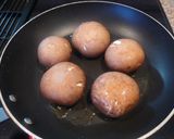 肉詰めマッシュルームのチーズソースがけ作り方3写真