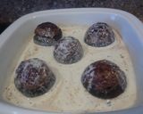 肉詰めマッシュルームのチーズソースがけ作り方10写真