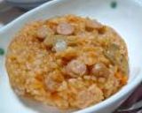 炊き込みde楽チン*簡単*チキンライス作り方6写真