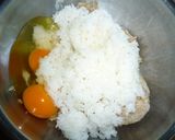 玄米入りレタス玉子チャーハン☆作り方1写真