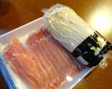 簡単♪美味しい♪豚肉とえのきのからあげ♪作り方1写真