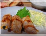 豚肉の巻き巻き♪作り方5写真