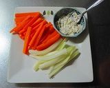 野菜スティック☆ごまチーズディップ作り方3写真