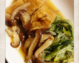 厚揚げと水菜の煮物（和風あんかけ）作り方4写真