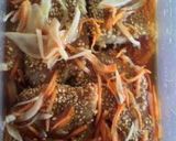 ごま衣のマグロの野菜たっぷり南蛮漬け作り方6写真