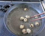 お弁当★うずらのソース漬け作り方1写真