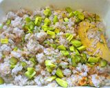 鮭フレークで✽ゆかり風味の簡単ちらし寿司作り方5写真