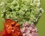 ストック野菜の具だくさんミネストローネ作り方1写真