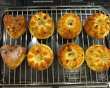 ノンオイルで簡単！栗のチョコ入りケーキ作り方16写真