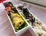 マッシュルーム入り卵焼き♪作り方5写真
