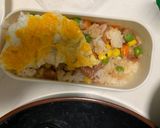 レンジ簡単洋風梅焼き鶏味オムライス弁当作り方12写真