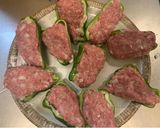 特別な日のピーマンの肉詰め作り方4写真