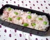 梅+しらすおにぎり作り方4写真