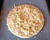 胡麻たっぷりマヨ醤油ピザ作り方4写真