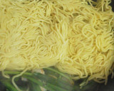 塩麹使用♪エビとニラの上海風焼きそば作り方4写真