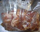 ごまたっぷり☆筍と豚肉の簡単炒め♪作り方1写真